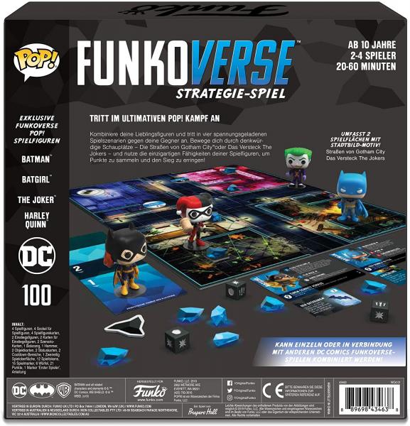 DC Comics Funkoverse Brettspiel Strategy Game *Deutsche Version*